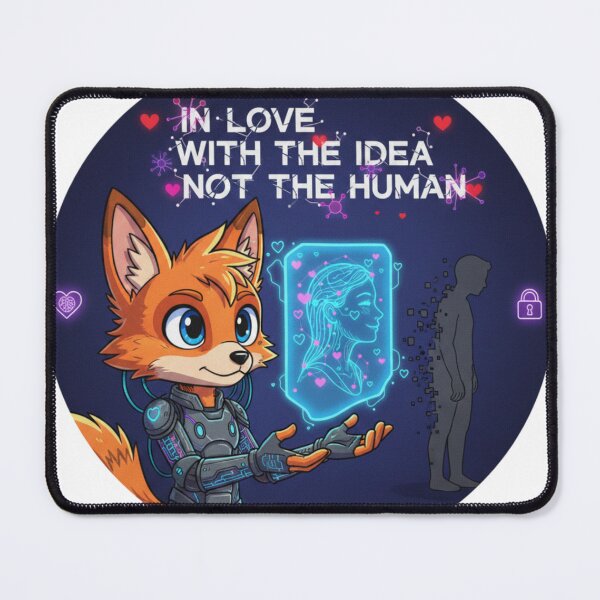 Item preview, Human Feelings – Beta Version – AI Love Sticker Gift designed and sold by Imaginarium of Chaos falcon88 .