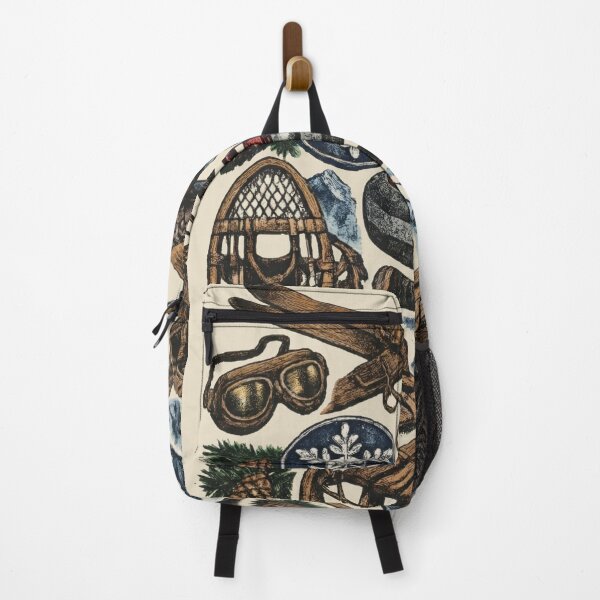 Item preview, Vintage Winter Sports in Color - Hand-Tinted Engraving designed and sold by DigitalGlade.