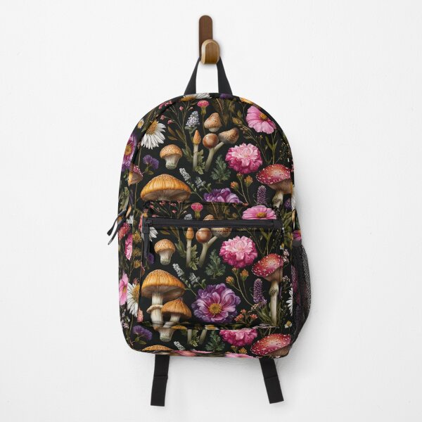 Item preview, Dark Botanical Mushroom Flowers designed and sold by Anastasiia Yurevych.