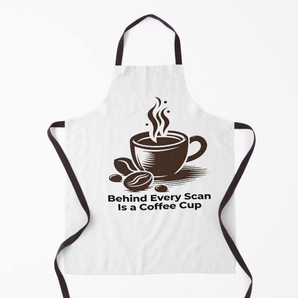 Item preview, Behind Every Scan Is a Coffee Cup – Radiology Tech Humor Design designed and sold by GoxyVision.