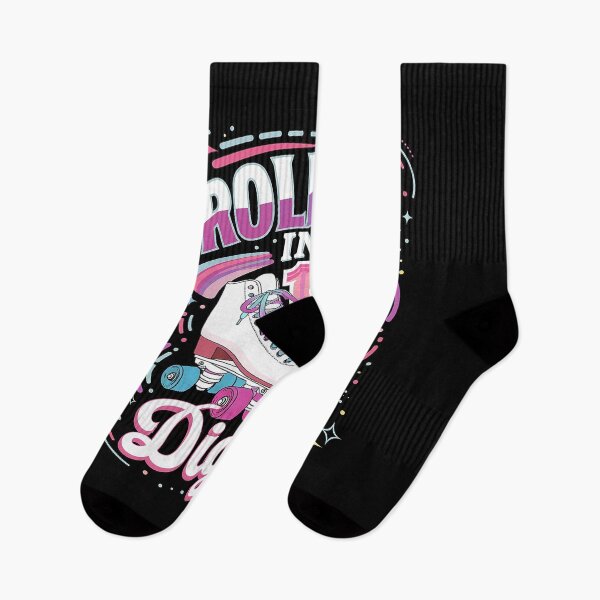 Item preview, Rolling Into 10 Double Digits Roller Skates 10th Birthday  designed and sold by SyntaxClaw.