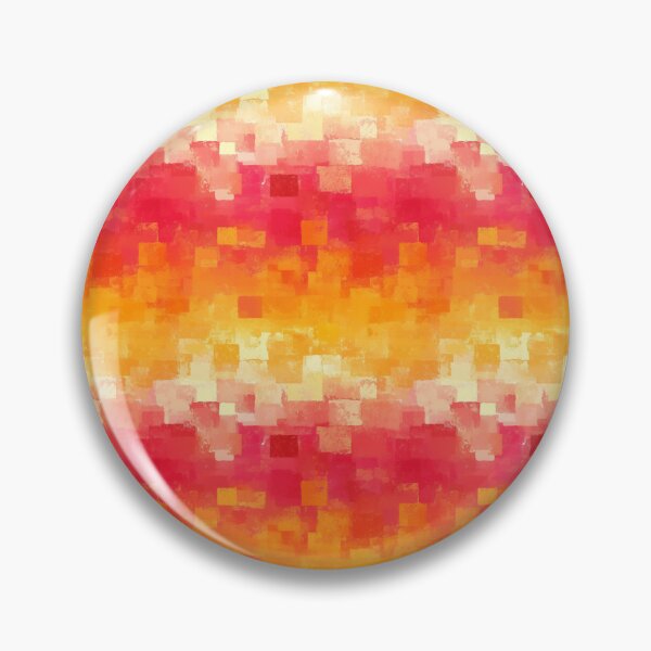 Item preview, Sunset Gradient Mosaic Squares Pattern designed and sold by bubblegoth.