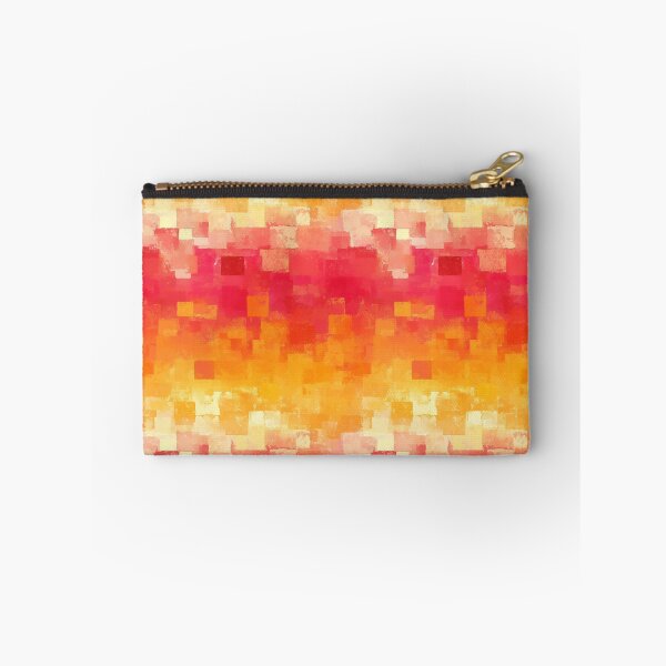 Item preview, Sunset Gradient Mosaic Squares Pattern designed and sold by bubblegoth.