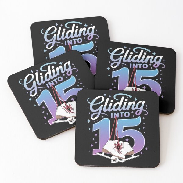 Item preview, Gliding Into 15 Ice Skating Princess 15th Birthday  designed and sold by FadeOfThrone.