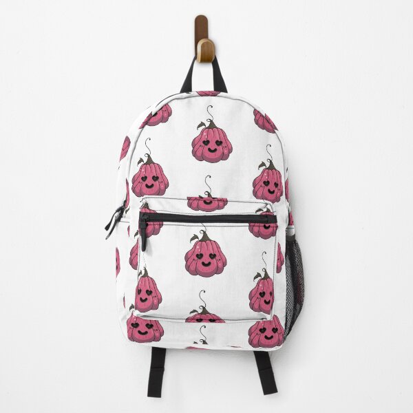 Item preview, Cute Pink Pumpkin Kawaii Halloween Illustration designed and sold by Horrify.
