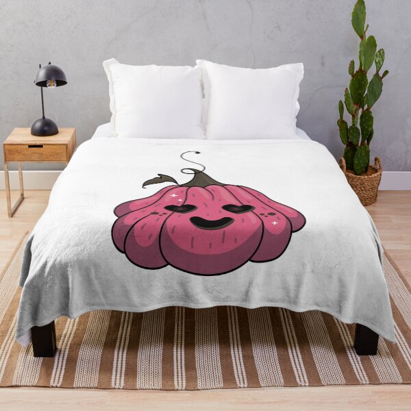 Item preview, Cute Pink Pumpkin Kawaii Halloween Illustration designed and sold by Horrify.