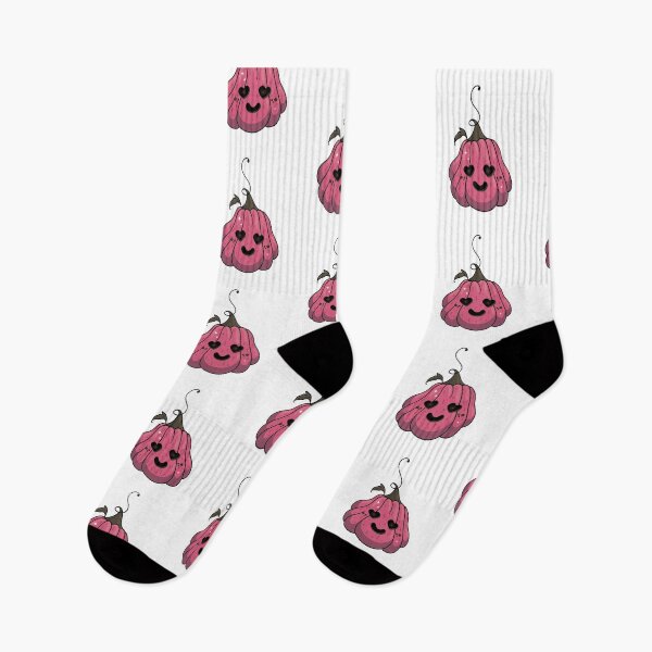 Item preview, Cute Pink Pumpkin Kawaii Halloween Illustration designed and sold by Horrify.