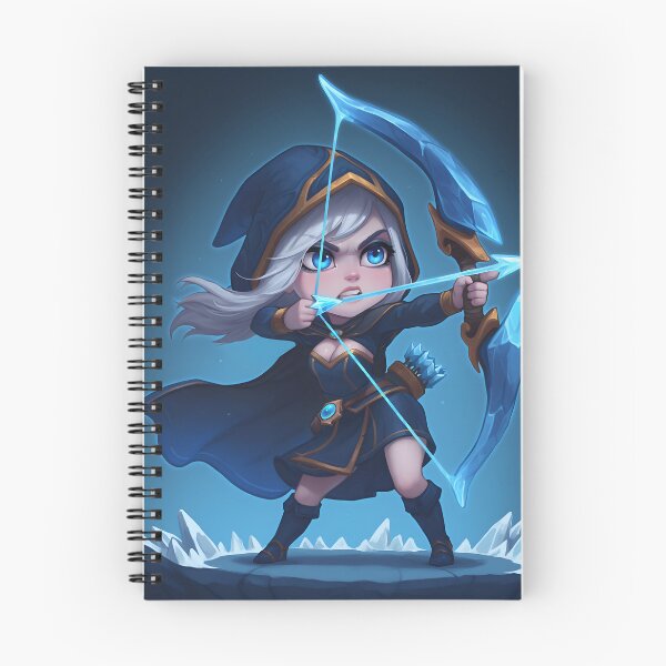 Item preview, Ashe the chibi archer designed and sold by La.Stickeria95.