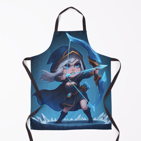 Item preview, Ashe the chibi archer designed and sold by La.Stickeria95.