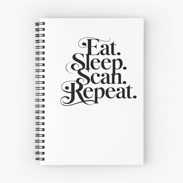 Item preview, Eat Sleep Scan Repeat – Radiology Tech Humor Design designed and sold by GoxyVision.