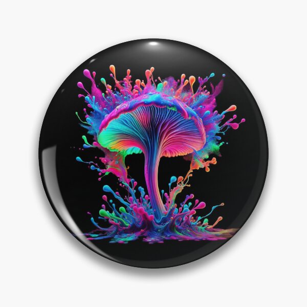Item preview, Liquid Psychedelic Mushroom Paint Splash designed and sold by SHHCreations.
