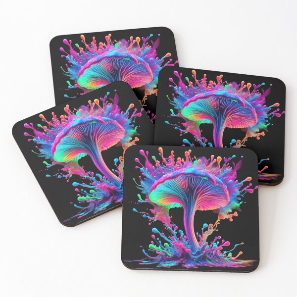 Item preview, Liquid Psychedelic Mushroom Paint Splash designed and sold by SHHCreations.