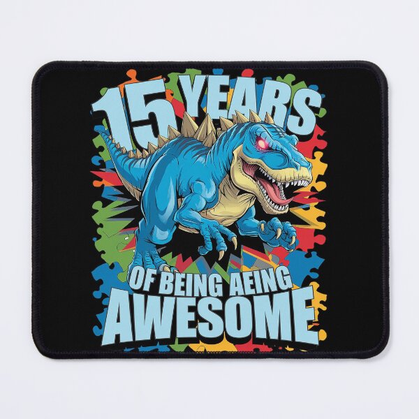 Item preview, Happy 15 Birthday 15 Year Old Autistic Autism 15th Birthday designed and sold by FadeOfThrone.