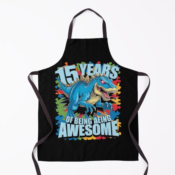 Item preview, Happy 15 Birthday 15 Year Old Autistic Autism 15th Birthday designed and sold by FadeOfThrone.