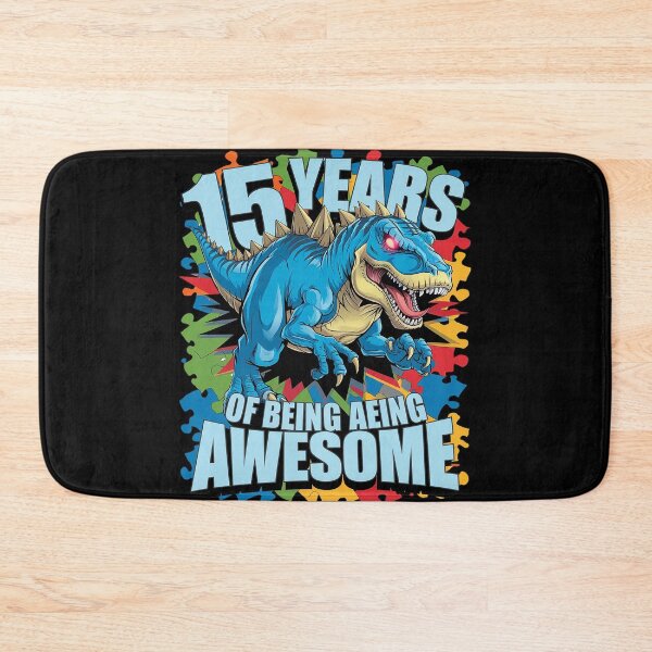 Item preview, Happy 15 Birthday 15 Year Old Autistic Autism 15th Birthday  designed and sold by FadeOfThrone.