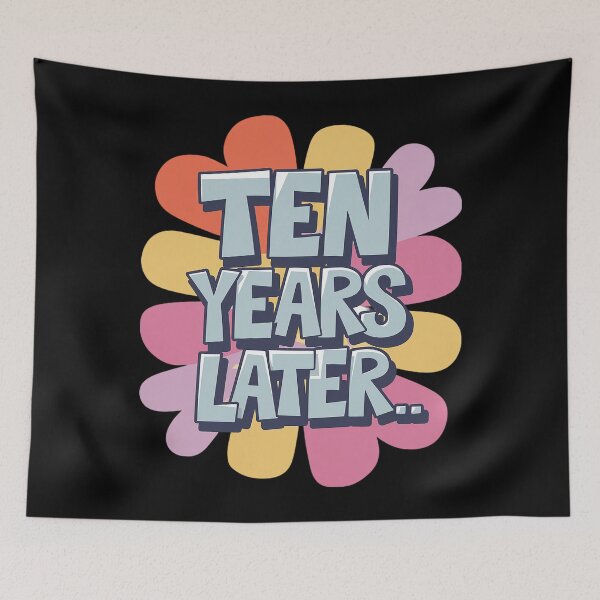Item preview, Ten Years Later Birthday 10 Year Old 10th Birthday Party  designed and sold by MarryIsMonth.