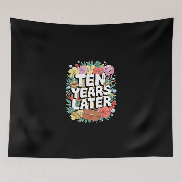 Item preview, Ten Years Later Meme 10 Year Old 10th Birthday Party designed and sold by SyntaxClaw.
