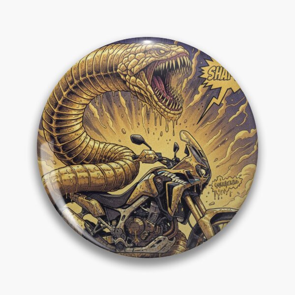 Item preview, Golden 80: Sandworm & Gilded Adventure Rider designed and sold by KawisStarr.