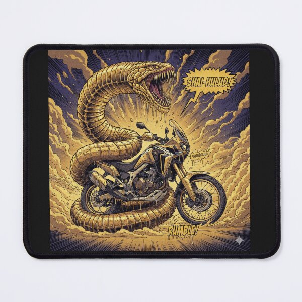 Item preview, Golden 80: Sandworm & Gilded Adventure Rider designed and sold by KawisStarr.