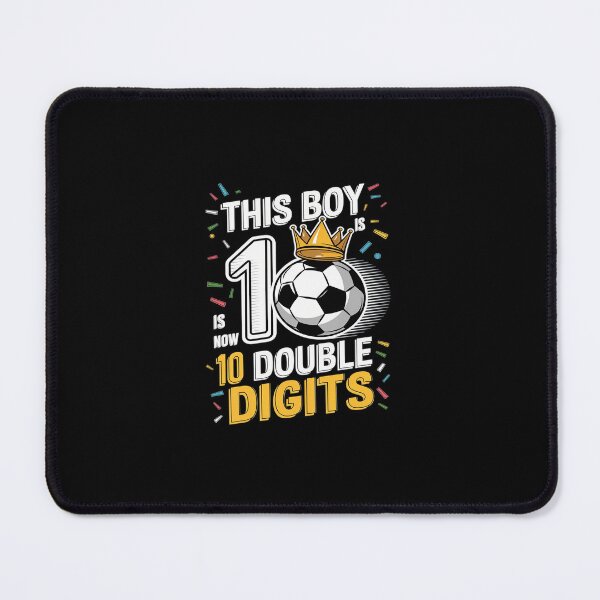 Item preview, This Boy Double Digits Soccer 10 Year Old Boy Birthday designed and sold by SyntaxClaw.