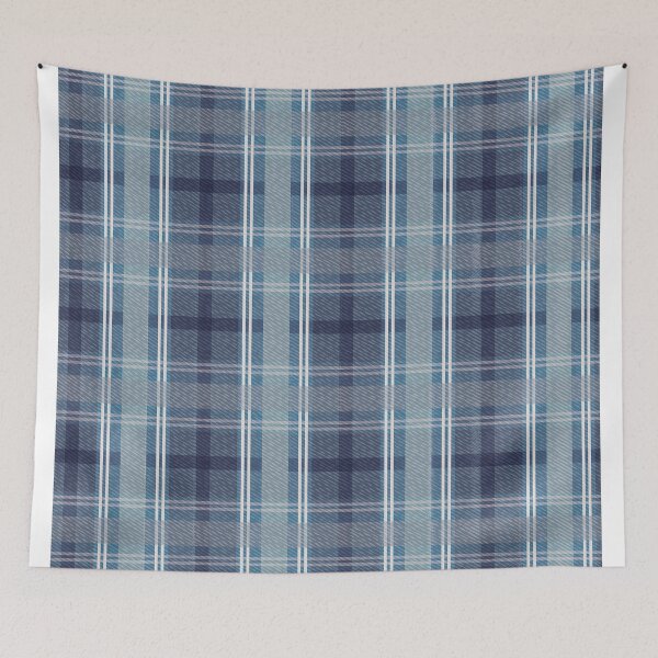 Item preview, Seamless pastel tartan pattern with a soft vintage aesthetic designed and sold by Line-Aura.