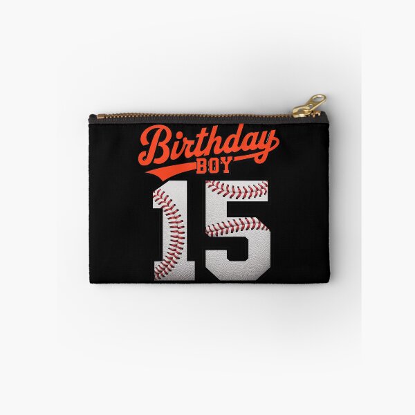 Item preview, Happy Birthday 15th 15 Year Old Baseball Boys designed and sold by FadeOfThrone.