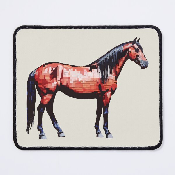 Item preview, standing horse mosaic designed and sold by designmari.