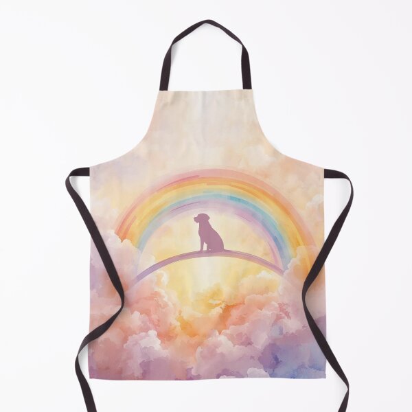 Item preview, Watercolor Labrador Rainbow Bridge Memorial – Serene Pet Tribute designed and sold by Esterlane.