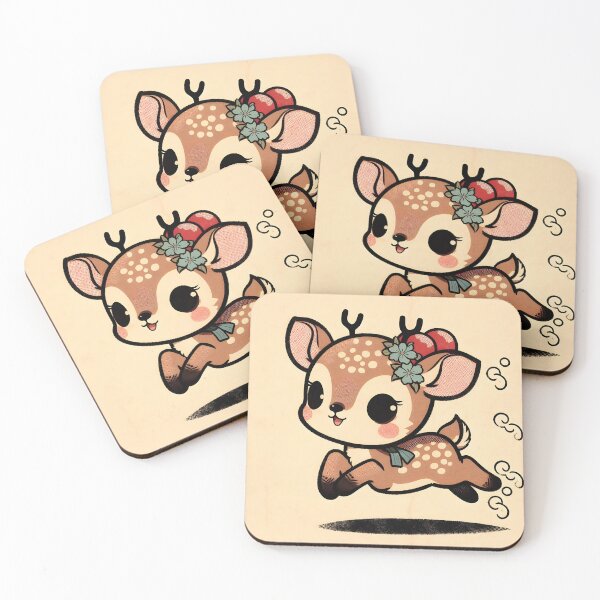Item preview, Cute Baby Deer, Ai Generated Art  designed and sold by ACC .