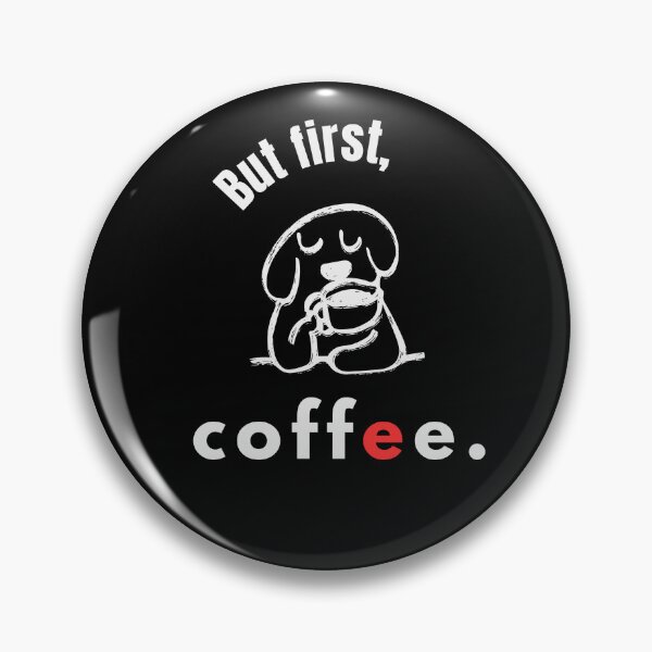 Item preview, But First Coffee – Funny Minimal Coffee Quote Typography - Minimal designed and sold by MK-Charlie.