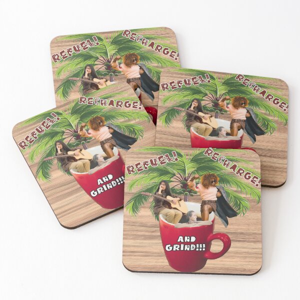 Item preview, Refuel, Recharge, and Grind.  designed and sold by Crafts By Mariel.