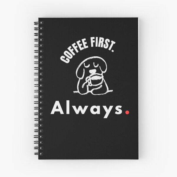 Item preview, Coffee First Always – Minimal Coffee Quote Typography Design - Minimal designed and sold by MK-Charlie.