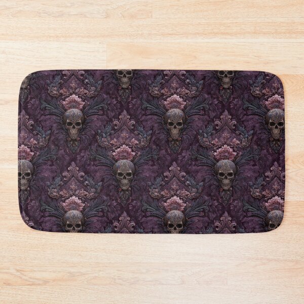 Item preview, Redbubble Title Gothic Baroque Sugar Skull Damask  designed and sold by Anastasiia Yurevych.