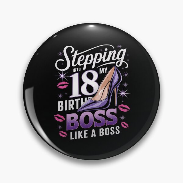 Item preview, 18 and Fabulous High Heels Stepping Into My 18th Birthday  designed and sold by MarryIsMonth.