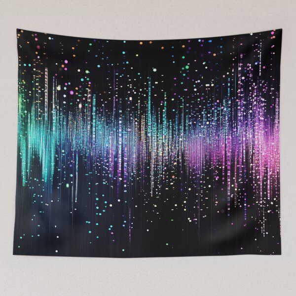 Item preview, Vivid sound wave design designed and sold by anytka.