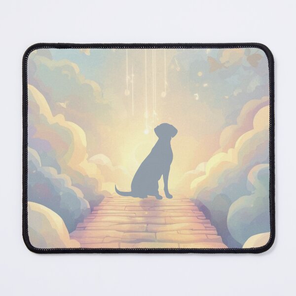 Item preview, Pastel Blue Labrador Memorial Art – Serene Watercolor Tribute designed and sold by Esterlane.
