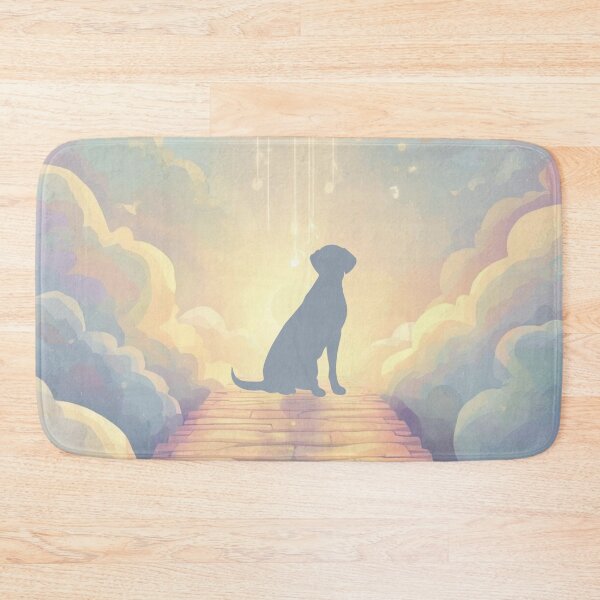 Item preview, Pastel Blue Labrador Memorial Art – Serene Watercolor Tribute designed and sold by Esterlane.