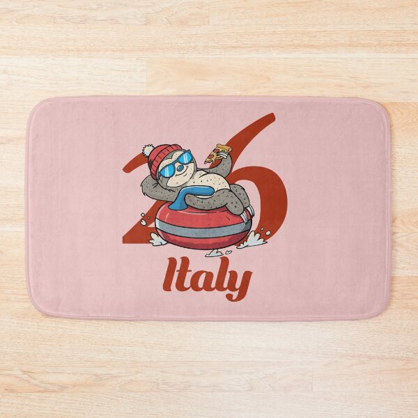 Item preview, Italy 26 – Winter Sports, Pizza & Zero Rush designed and sold by CARPIO Creations.