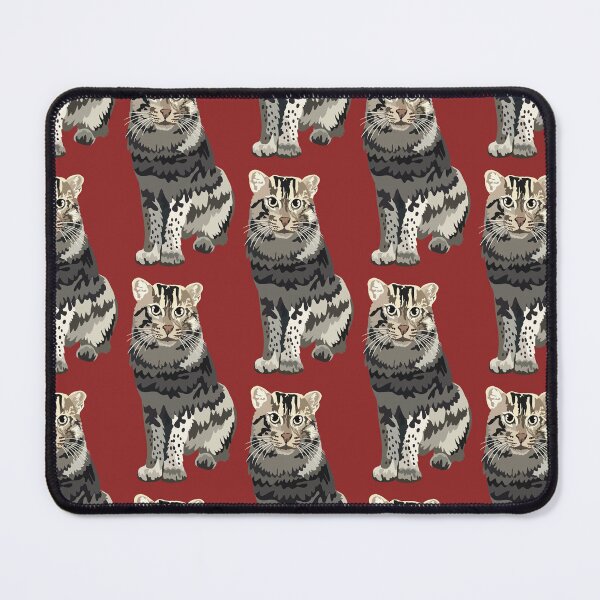 Item preview, F is for Fishing Cat, Fishing Cat | Wild Cat & Wildlife Art Design designed and sold by PrettylittlepastelUk.