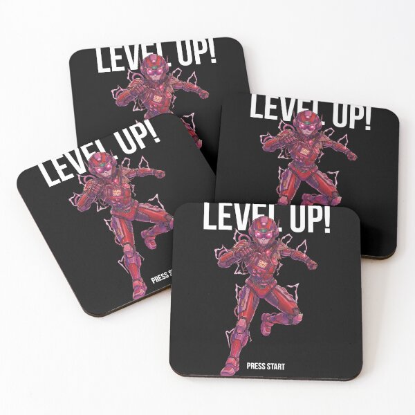 Item preview, Level Up! Cyberpunk Gamer Hero – Press Start Sci-Fi Artwork designed and sold by Dust Image.