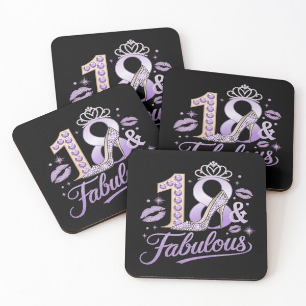 Item preview, 18 and Fabulous Stepping into my 18th Birthday  designed and sold by MarryIsMonth.
