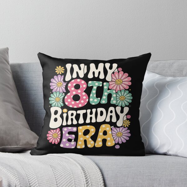 Item preview, In My 8th Birthday Era Bday 8 Year Old Birthday Girl Groovy  designed and sold by FadeOfThrone.