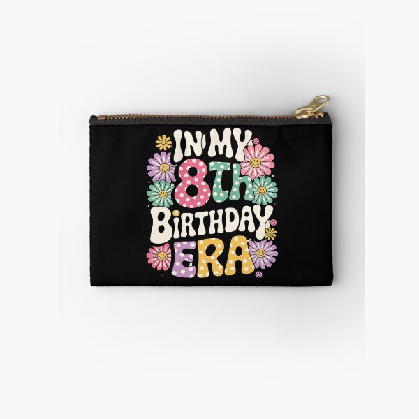 Item preview, In My 8th Birthday Era Bday 8 Year Old Birthday Girl Groovy  designed and sold by FadeOfThrone.
