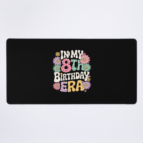 Item preview, In My 8th Birthday Era Bday 8 Year Old Birthday Girl Groovy designed and sold by FadeOfThrone.
