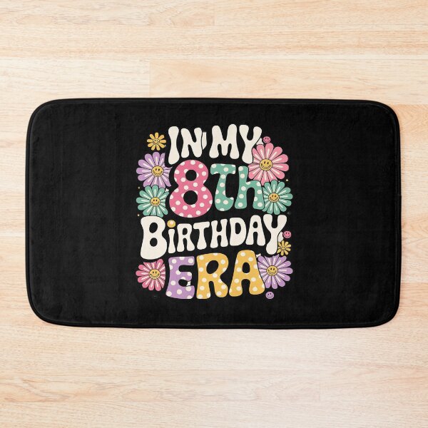 Item preview, In My 8th Birthday Era Bday 8 Year Old Birthday Girl Groovy  designed and sold by FadeOfThrone.
