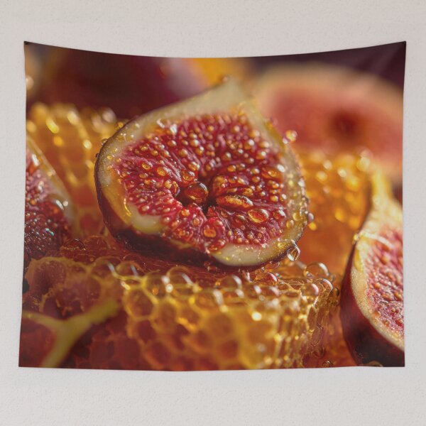 Item preview, Close-up of figs and honey designed and sold by anytka.