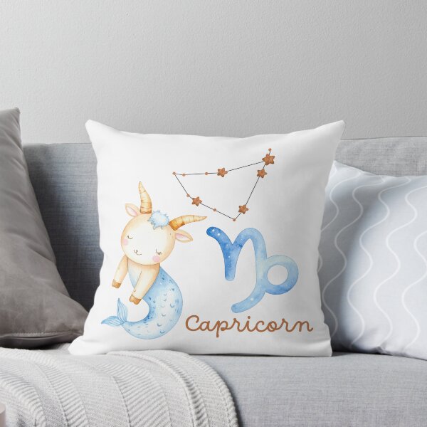 Item preview, Cute Capricorn Zodiac Illustration designed and sold by Rutvain.