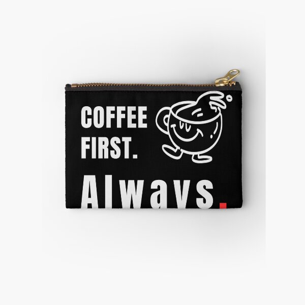 Item preview, Coffee First Always – Minimal Coffee Quote Typography Design - Line Art designed and sold by MK-Charlie.