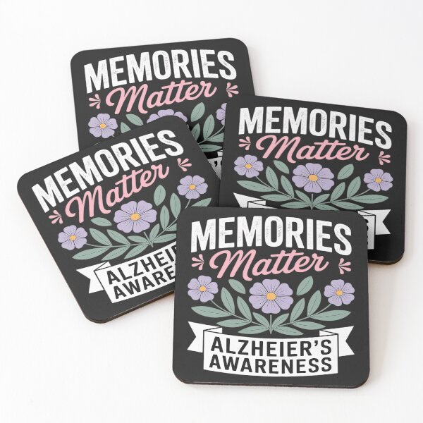 Item preview, Motivational Support Memories Matter Alzheimer's Awareness designed and sold by Dolostope.