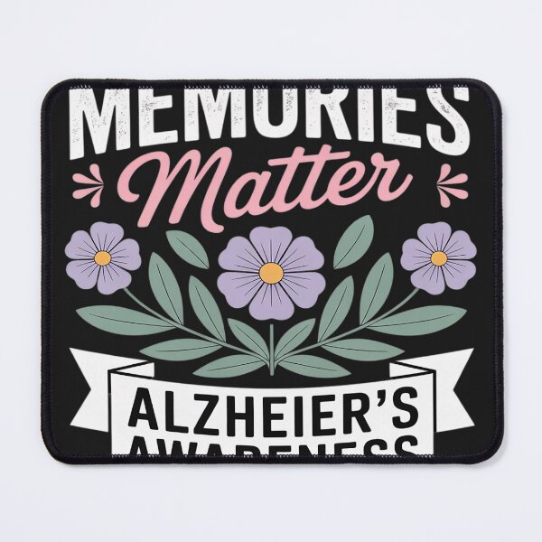 Item preview, Motivational Support Memories Matter Alzheimer's Awareness designed and sold by Dolostope.